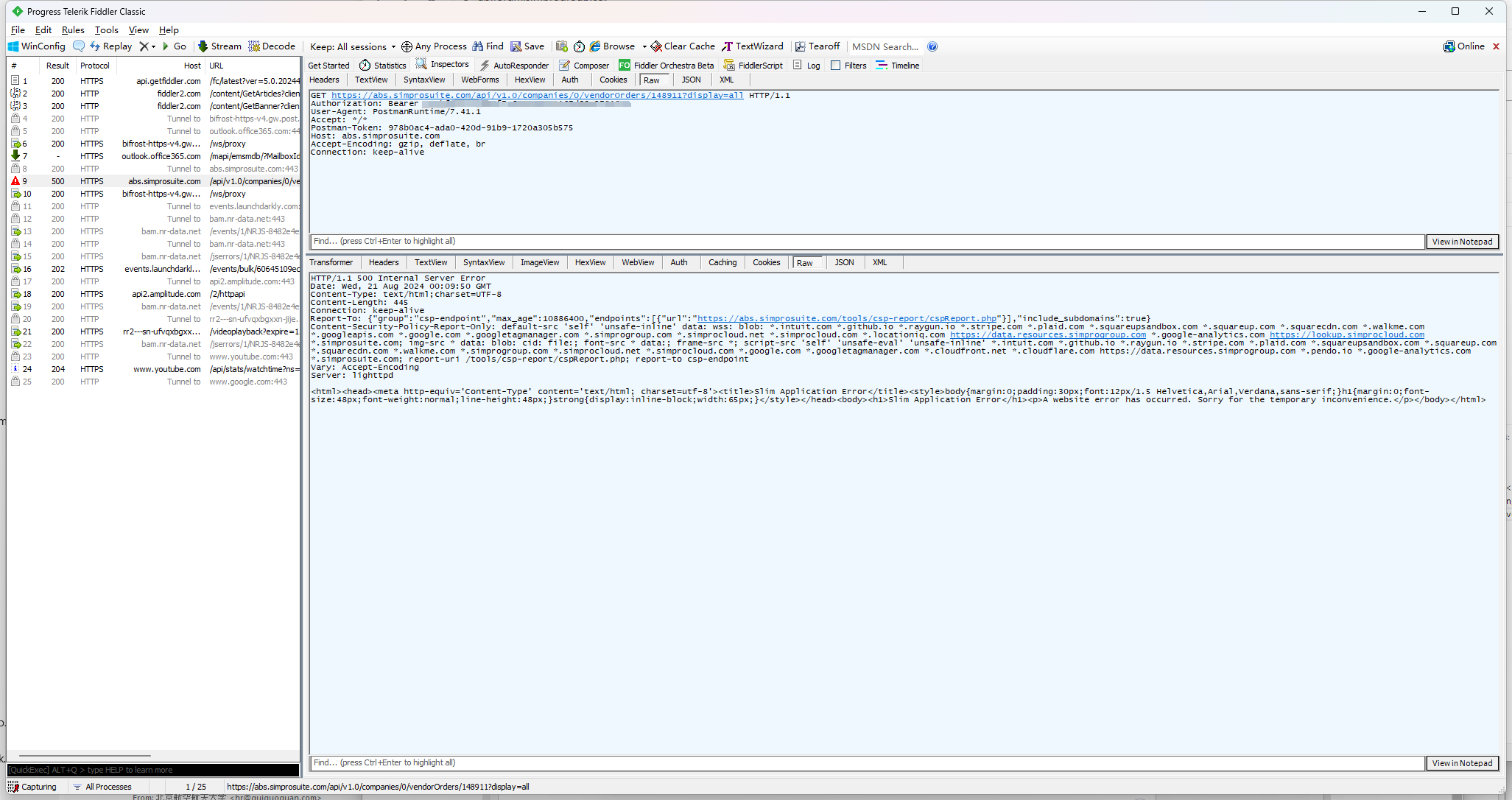 Urgent bug !!!! on VendorOrderEndPoints - simPRO API Forum